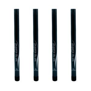 Femme Couture Eye Drama Felt Tip Eyeliner - Intense Black - 4 Pack - 1 ml x 4
